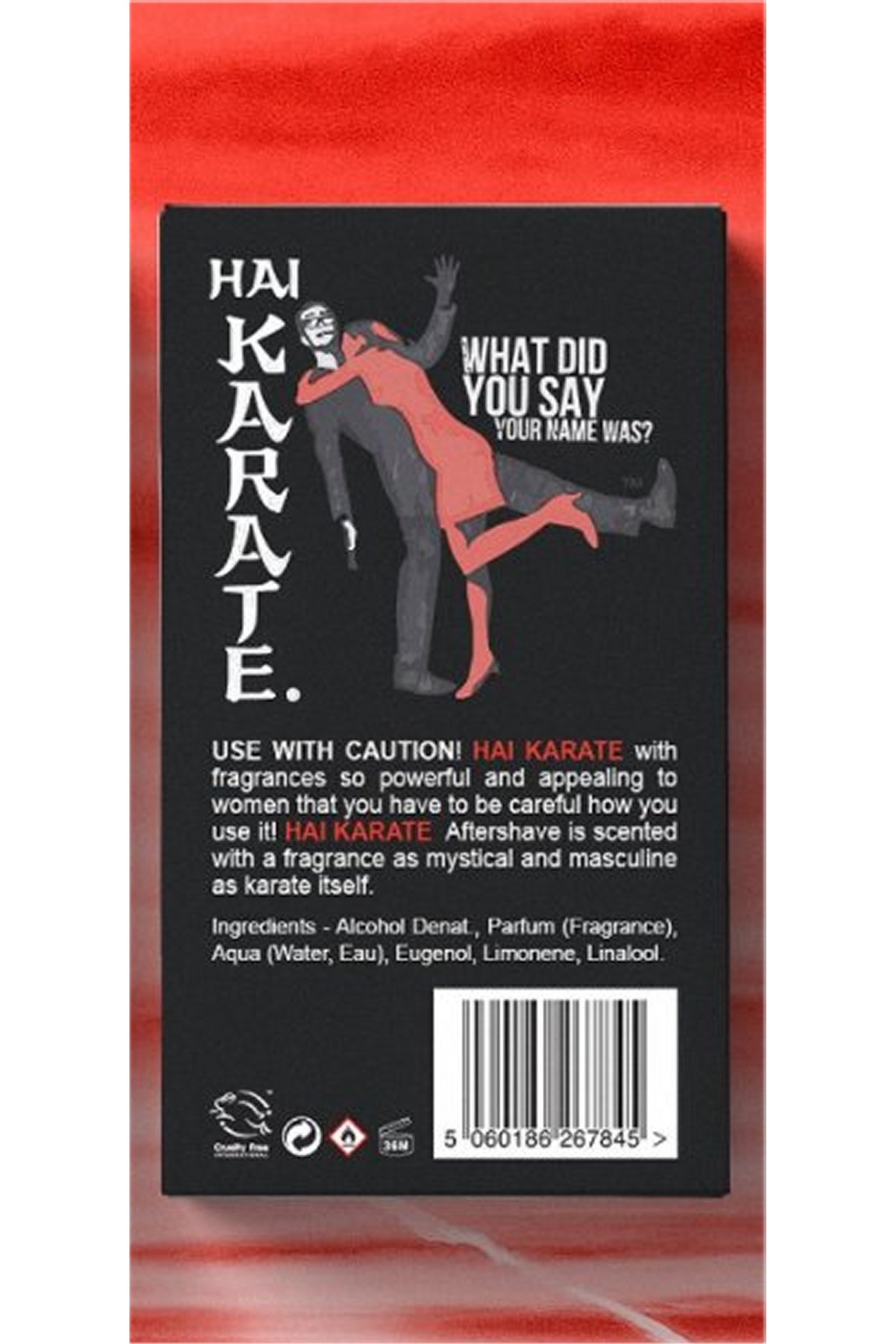 Hai Karate back of box